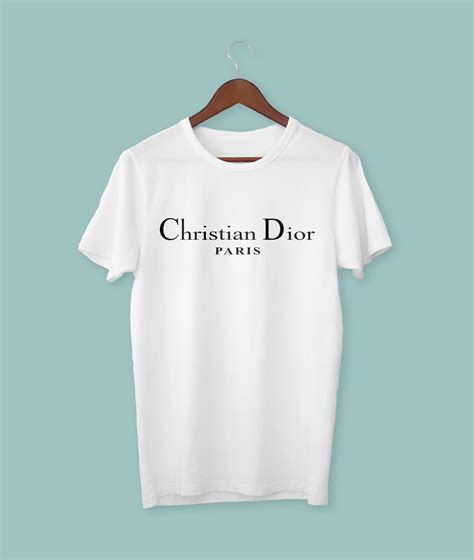 christian dior paris t shirt white|Christian Dior luxury shirt.